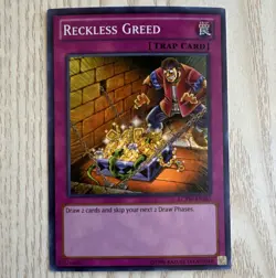 Reckless Greed Legendary Collection 3 LCYW-EN285 Konami 1996 Trap Yu-Gi-Oh! - Image 1