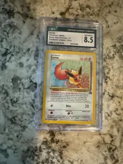 Eevee #11 Black Star Promo Holo Pokemon - CGC 8.5 NM - MT+ - Image 1