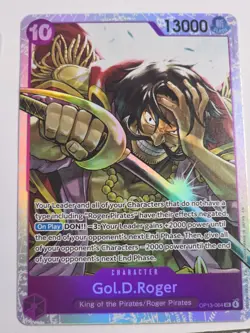 Gol.D.Roger SR FOIL-OP13 - Carrying His Will - One Piece - Image 1