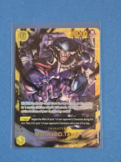Marshall.D.Teach NM - OP16-119 - One Piece Time of Battle Secret Rare - ENG Foil - Image 1
