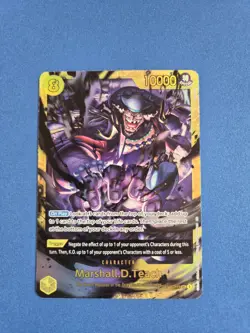 Marshall.D.Teach NM - OP16-119 - One Piece Time of Battle Secret Rare - ENG Foil - Image 4