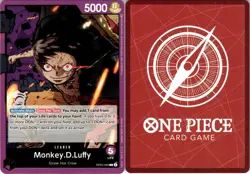 Monkey.D.Luffy • OP05-060 Leader Awakening of the New Era One Piece TCG NM - Image 1