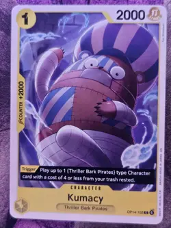 Kumacy OP14-102 Common The Azure Sea's Seven One Piece Near Mint - Image 1