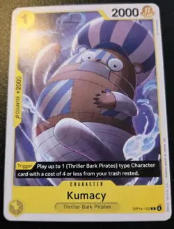 Kumacy OP14-102 Common The Azure Sea's Seven One Piece Card Game - Image 1