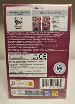One Piece - A Fist of Divine Speed Double Pack Set OP-07 - New Factory Sealed - Image 4