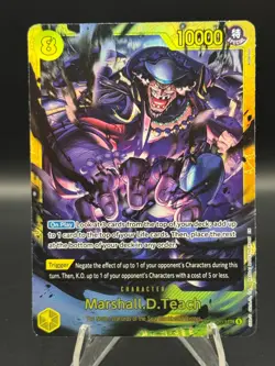 Marshall.D.Teach (119) OP16-119 Secret Rare The Time of Battle One Piece NM - Image 1