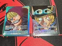 V5 One Piece Card Awakening of the New Era OP05 Leader Sabo Rosinante japanese - Image 1