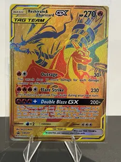 Pokemon TCG: Reshiram & Charizard GX SM247 - SM: Promos - Ultra Rare NM - Image 1