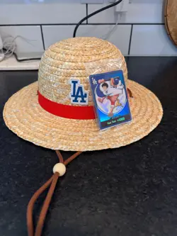 DON!! Card (LA Dodgers 2026 Promo) One Piece Promotion Car + Straw Hat - Image 1