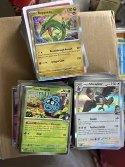 Pokemon TCG Job Lot Bundle Of 250+ Cards Common/holo/rare English And Japanese - Image 1