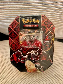Pokemon Paldean Fates ~ Charizard Ex International Tin ~ NEW / FACTORY SEALED a - Image 1