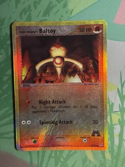 Team Magma's Baltoy 61/95 Team Magma vs Team Aqua Reverse Holo Card Pokemon HP - Image 2