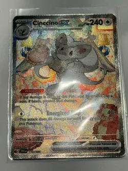 Cinccino ex 119/086 Special Illustration Rare Chaos Rising Pokemon Card NM - Image 2
