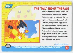 The "Tail" End Of The Race #50 Topps Holo The First Movie Trading Cards Pokemon - Image 2