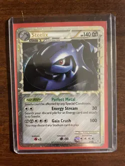 Steelix Prime 87/95 Unleashed Ultra Rare Holo Pokemon TCG NM - Image 1