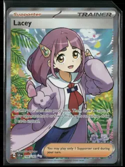2024 Pokemon Stellar Crown Special Illustration #172 Lacey - Image 1