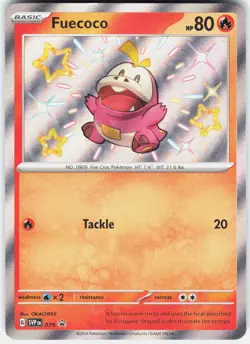 Fuecoco Holo Promo SV: Scarlet & Violet Promo Cards 079 NM - Image 1