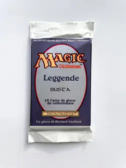 Magic the Gathering - Legends 15-Card Booster Pack - Sealed (Italian) - Image 1