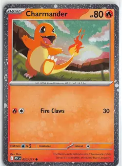 Miscellaneous Cards & Products Common 020/217 Charmander - (Cosmos Holo) - Image 1