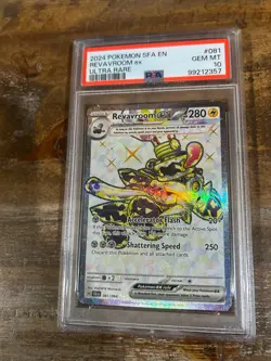 Pokemon 2024 SFA En REVAVROOM ex Ultra Rare #081 PSA 10 Gem Mint RARE - Image 1