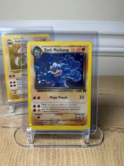 Played: Kabutops & Dark Machamp Holo Pokemon TCG Creature English 2 Card Lot - Image 2