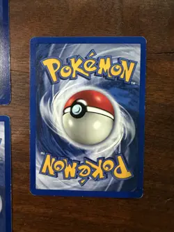 Lot of (5) Pokemon Base Set Card Lot Unlimited Uncommon Common MP - Image 3