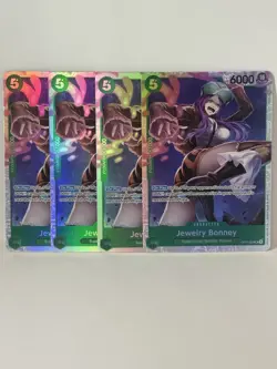 Bandai Jewelry Bonney OP07-026 Special Foil x4 EN Character One Piece Card - Image 1