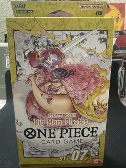 Bandai One Piece Card Game Big Mom Pirates Starter Deck ST-07 English 50 Cards - Image 4