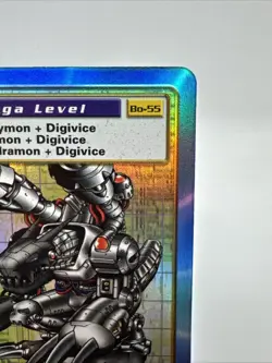 Machinedramon Digimon TCG Card BO-55 Holo Foil 1999 LP - Image 3