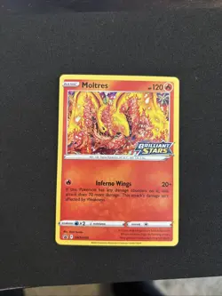 Moltres SWSH185 SWSH: Sword & Shield Promo Cards Holo - Image 1
