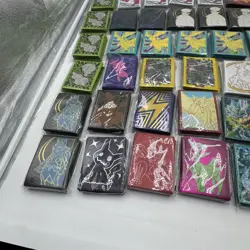 Pokemon TCG ETB Card Sleeves Lot of 54 Packs New & Sealed - Image 2