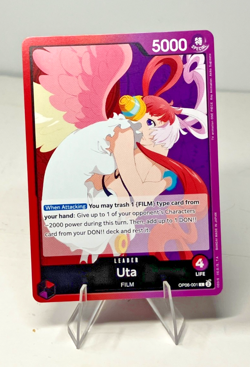Uta - OP06-001 - Leader - Near Mint - English - One Piece Card Game - Image 1