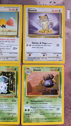 Lot Of 13 Italian Vintage Jungle Set Pokemon Cards Unlimited w/ Holo Dark Arbok - Image 4