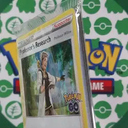 Professor's Research SWSH178 Black Star Promo Holo SEALED Pokemon Card English - Image 3