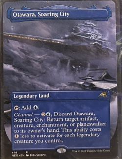 Otawara, Soaring City (Borderless) - Kamigawa: Neon Dynasty (NEO) - Image 1