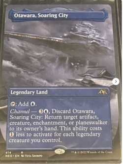 Otawara, Soaring City (Borderless) - Kamigawa: Neon Dynasty (NEO) - Image 2
