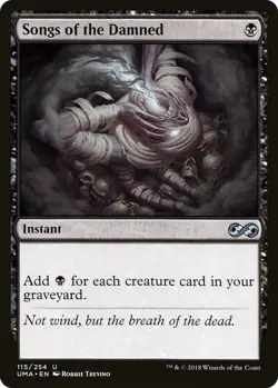 MTG - FOIL 2x Songs of the Damned Ultimate Masters - 2 Included - Image 1