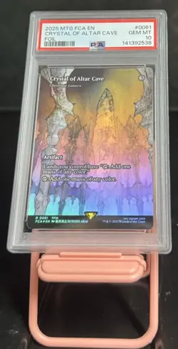 Crystal Of Altar Cave (chromatic Lantern) Foil PSA 10 Magic MtG Final Fantasy - Image 1