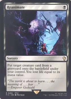 Magic: The Gathering Commander: FINAL FANTASY Reanimate (Surge Foil) 282 R LP - Image 1