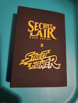 OPENED BUT MIB Magic the Gathering MTG Secret Lair x Street Fighter (Foil) - Image 1