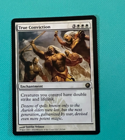 True Conviction - Scars of Mirrodin - MTG - Magic the Gathering - Image 1