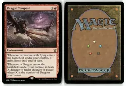 Dragon Tempest 136 Dragons of Tarkir Magic: The Gathering Rare Lightly Played - Image 3