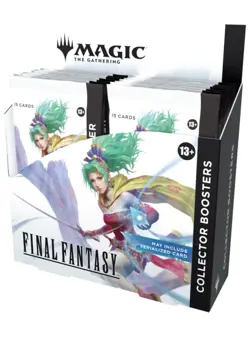 MTG Magic Final Fantasy Collector Booster Box 12 Boosters Factory Sealed Display - Image 1