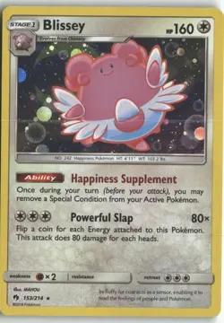 Pokemon | Blissey (Cosmos Holo) [MCAP - 153/214] NM - Image 2