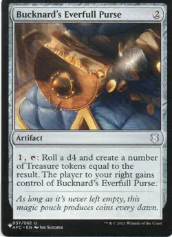 MTG: The List Reprints: Bucknard's Everfull Purse: Lightly Played Condition - Image 1