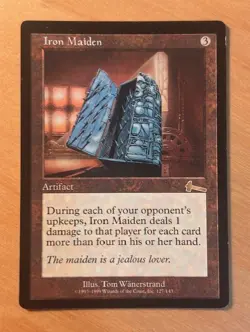 MTG Magic the Gathering Iron Maiden Urza's Legacy LP - Image 1