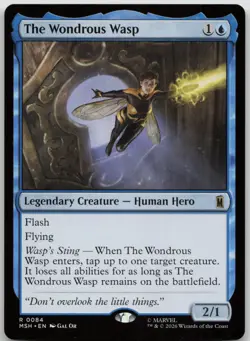 The Wondrous Wasp Marvel Super Heroes 84 NM R - Image 1