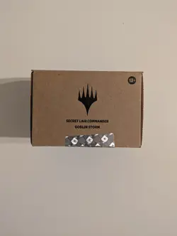 MTG Magic the Gathering Secret Lair Goblin Storm Commander Deck Sealed - Image 1