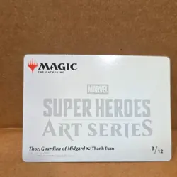 Wizards MTG Marvel Super Heroes Art Series 3/12 Thor, Guardian of Midgard - Image 2