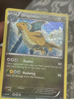 Moderately Played, English - 1 x MTG Dragonite - 83/116 - Cosmos Holo XY Blister - Image 3